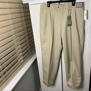NWT John W.  Nordstrom Pleated Cuffed Trousers